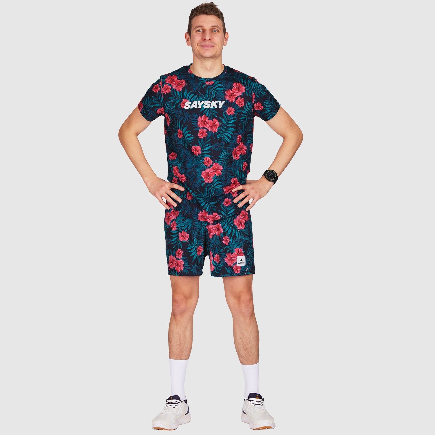 ランニングTシャツ JMRSS05c1005 Flower Combat T-shirt - Flower [メンズ]
