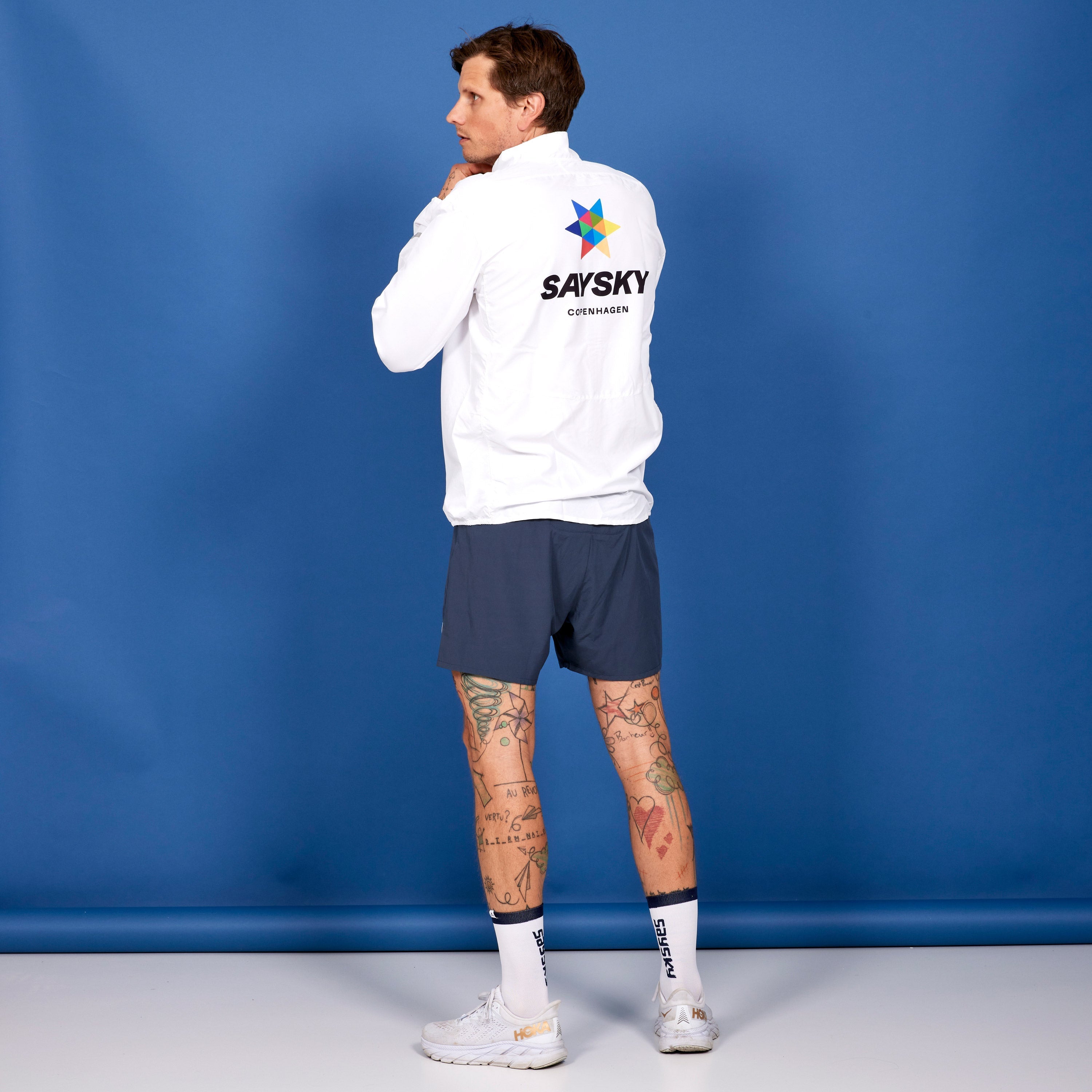 ランニングジャケット JMRJA05c101 Heritage Flow Jacket - White [メンズ]