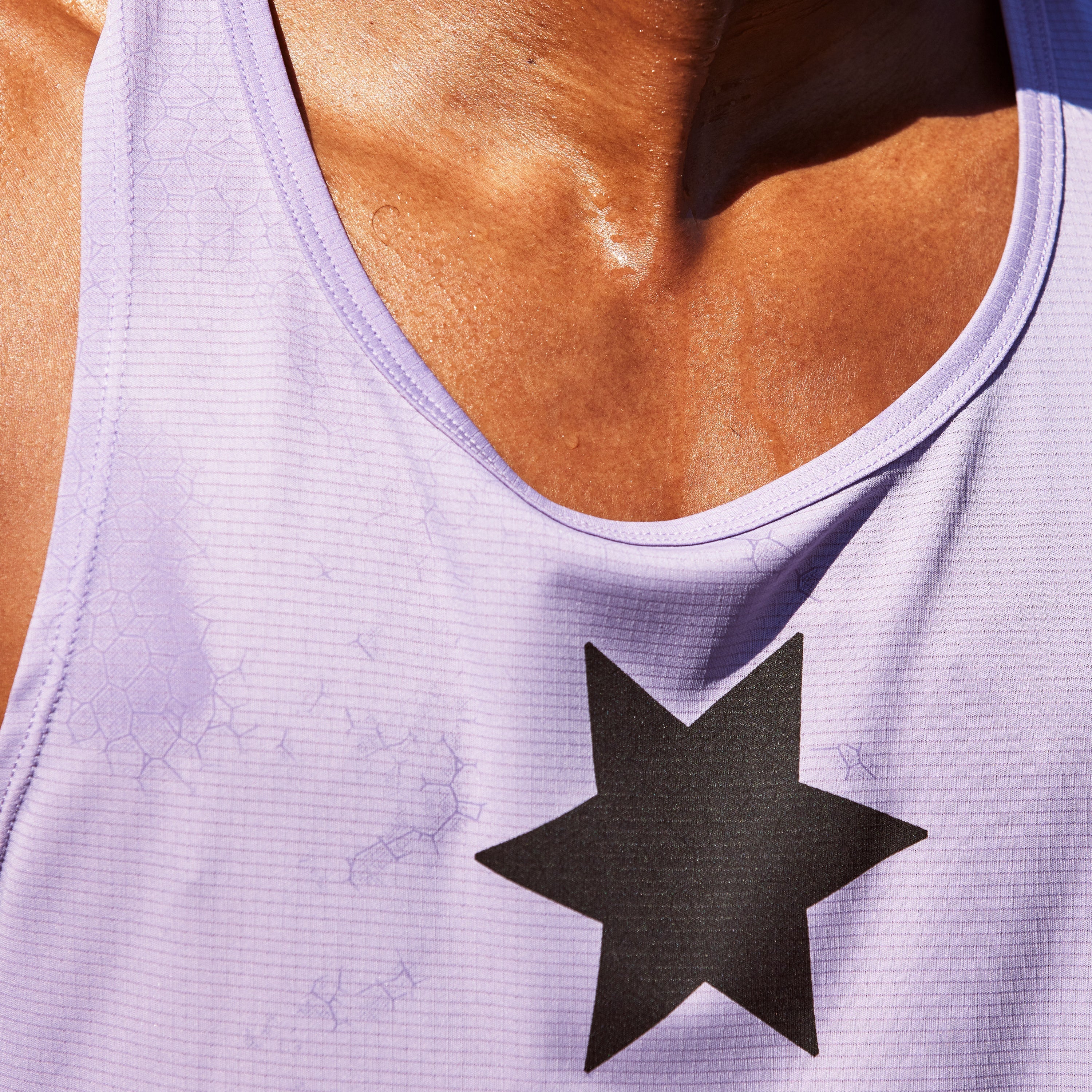 レースシングレット JMRSI11c701 Logo Flow Singlet - Purple [メンズ]