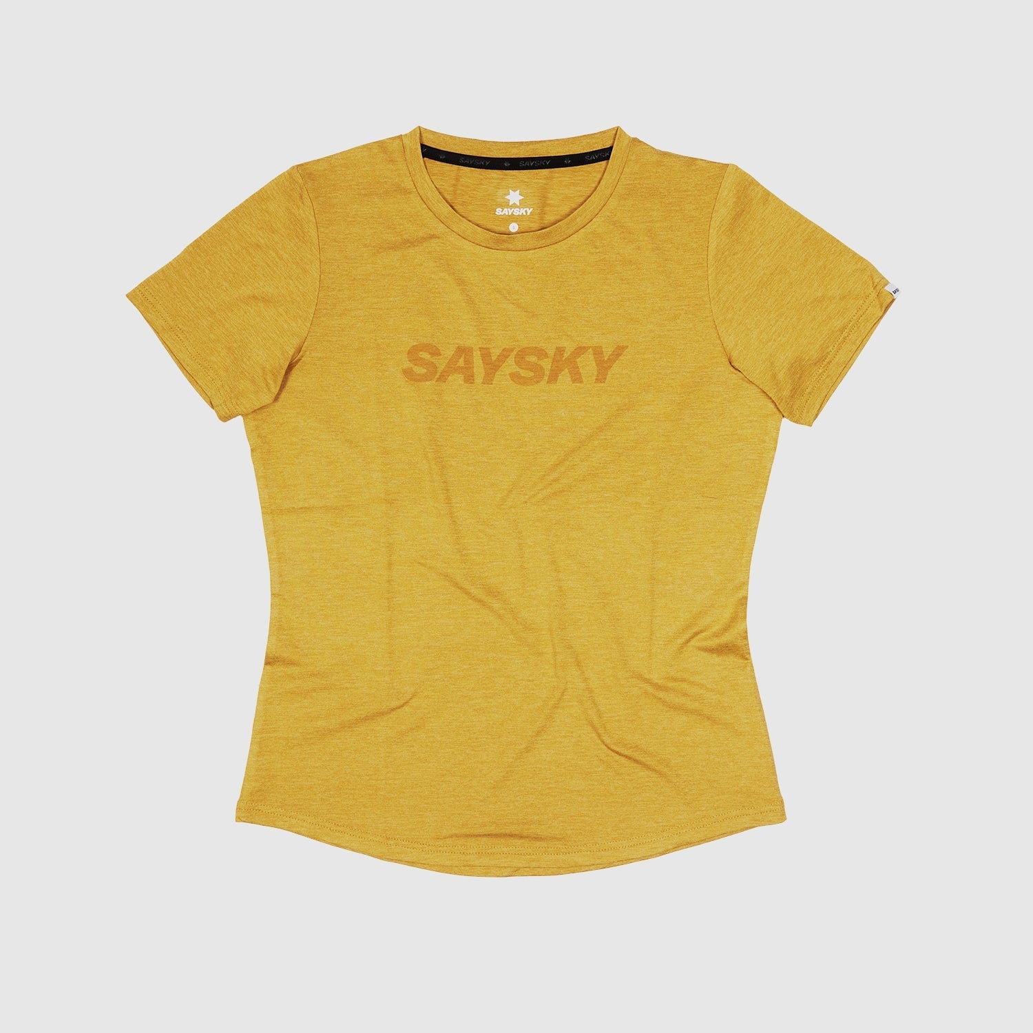 ランニングTシャツ KWRSS01c4002 Wmns Logo Pace T-shirt - Yellow [レディーズ]