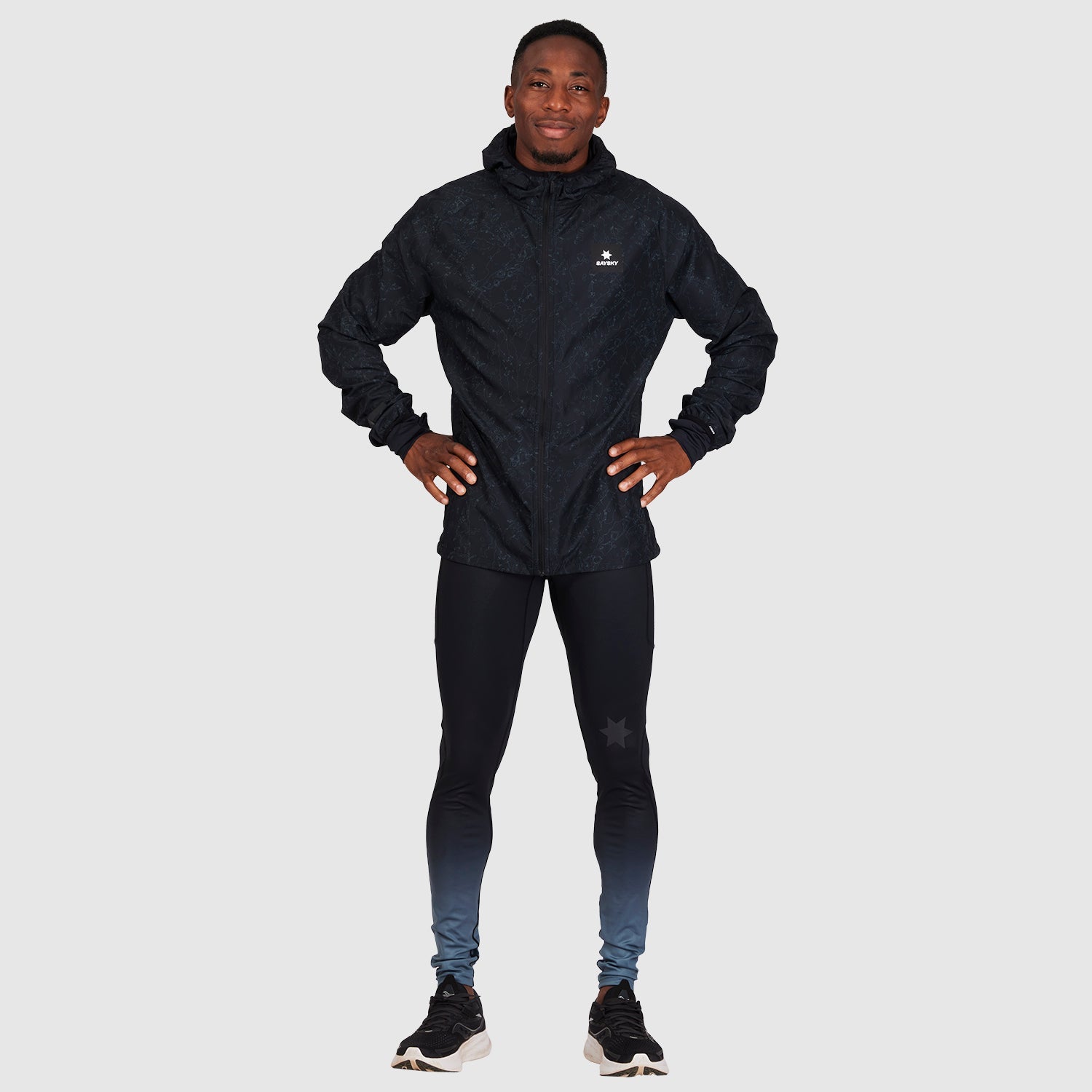 ランニングジャケット JMRJA02C1003 Map Pace Jacket - Map [メンズ]