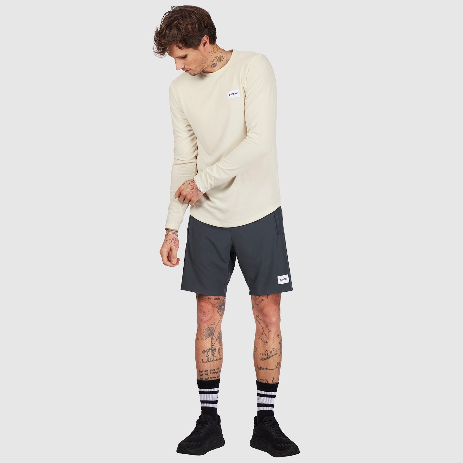 モーションショーツ XMRSH50c601 Motion Shorts 8inch - Grey [メンズ]