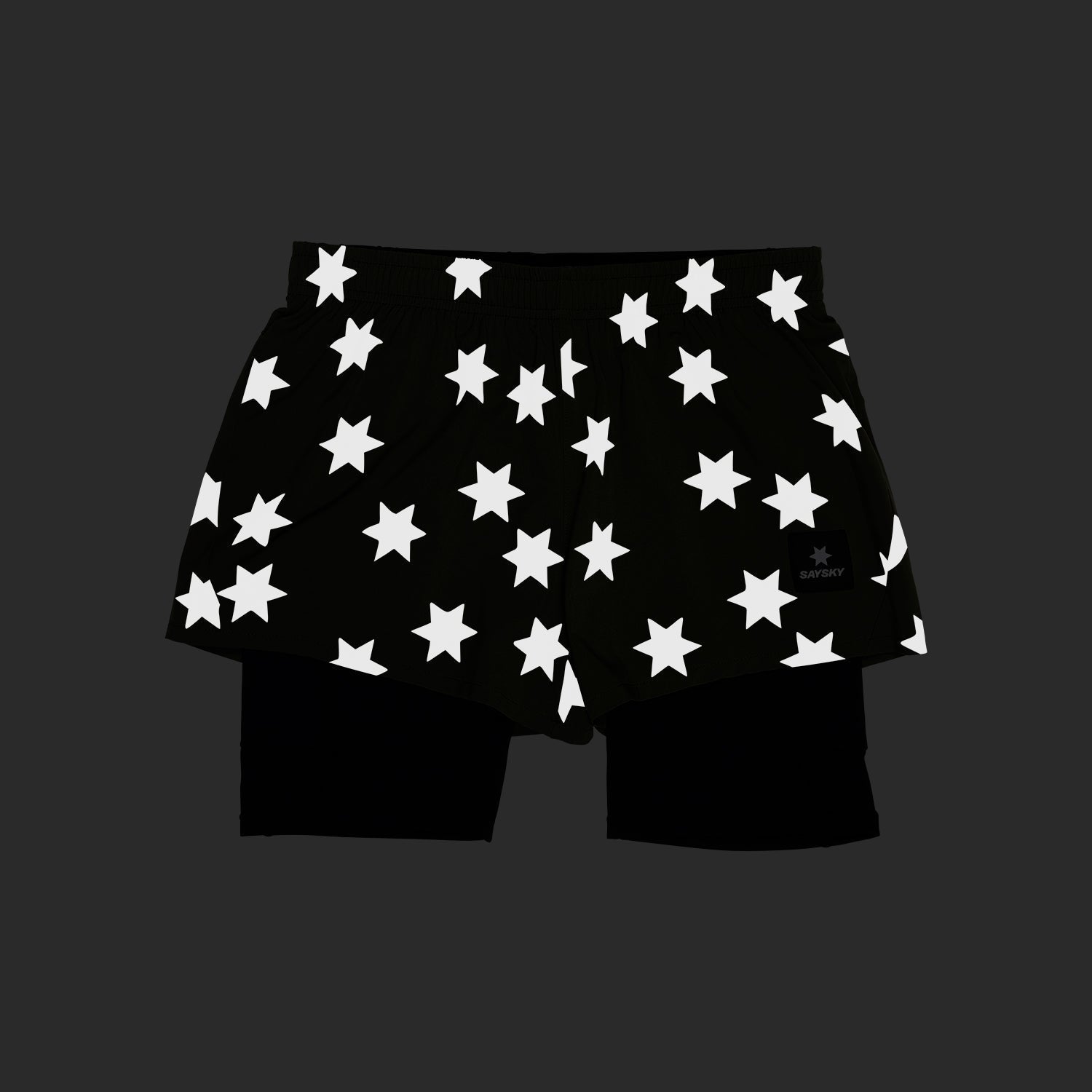 ランニングショーツ KWRSH03c1012 Wmns Star Reflective Pace 2-in-1 Shorts 3inch - Green [レディーズ]