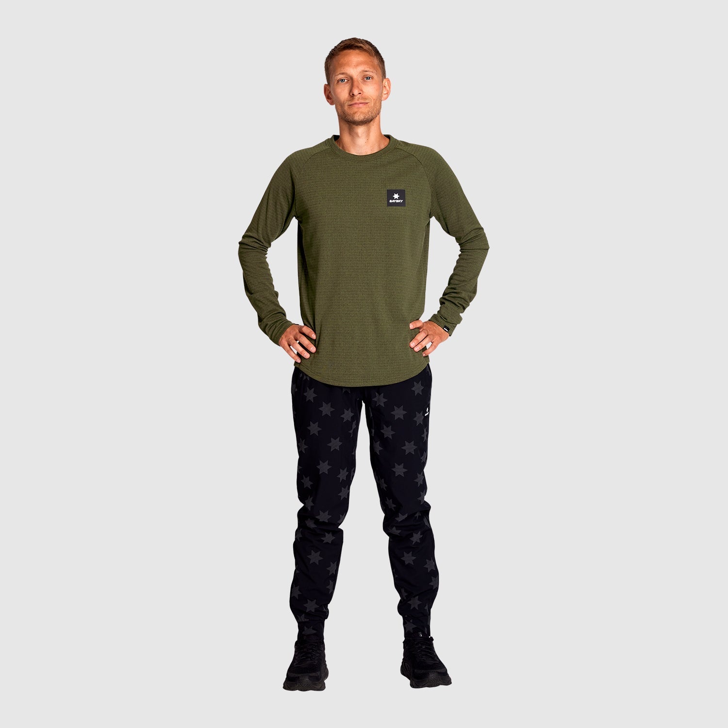 ランニングパンツ KMRPA02c1009 Star Reflective Blaze Pants - Black [メンズ]