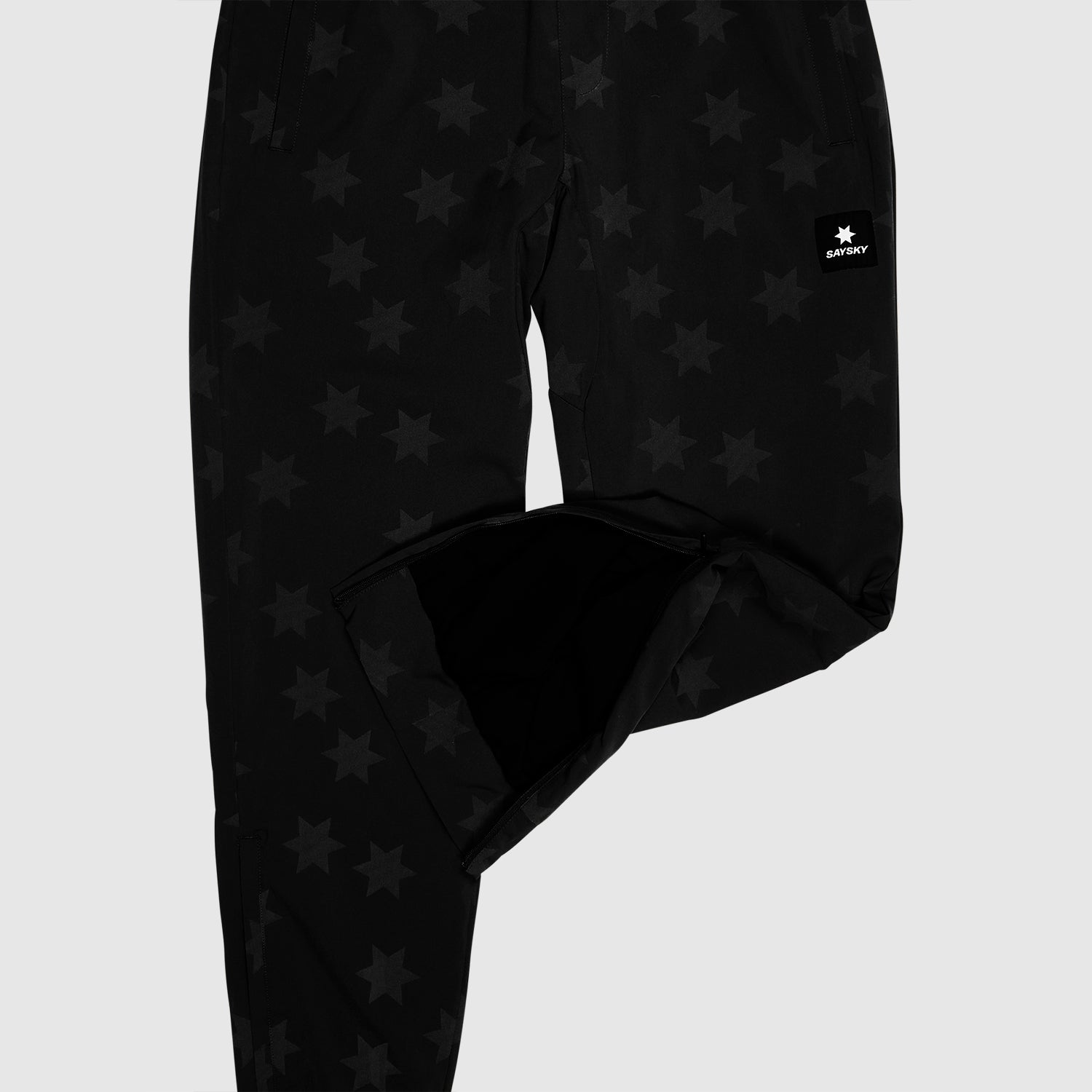 □ 公式 □ SAYSKY/セイスカイ ランニングパンツ KMRPA02c1009 Star Reflective Blaze Pants -  Black [メンズ]