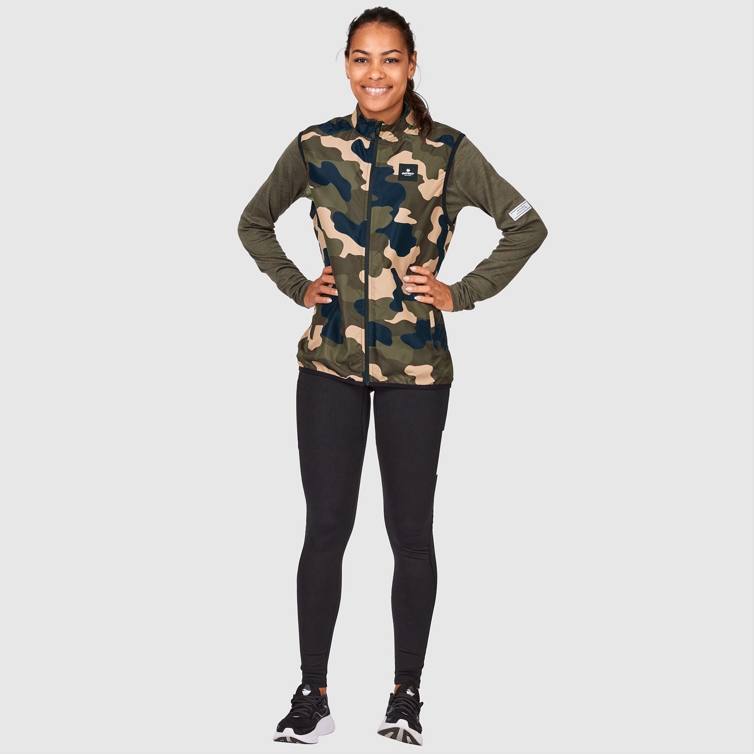 ランニングベスト IMRVE01 Camo Pace Vest - Woodland Camo [ユニセックス]