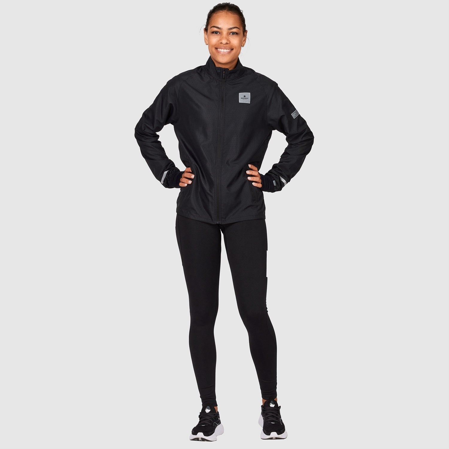 ランニングジャケット XMRJA01 Clean Pace Jacket - Black [ユニセックス]