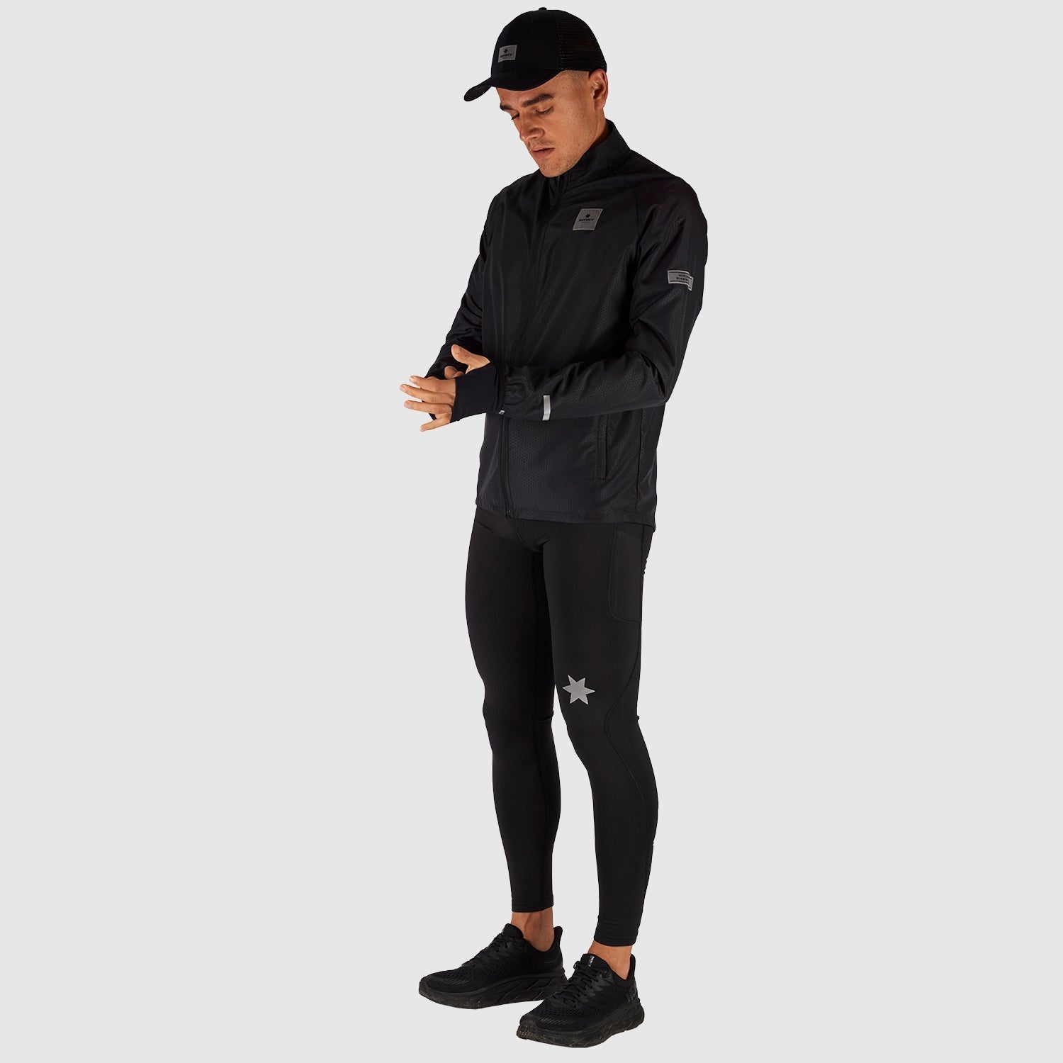ランニングジャケット XMRJA01 Clean Pace Jacket - Black [ユニセックス]