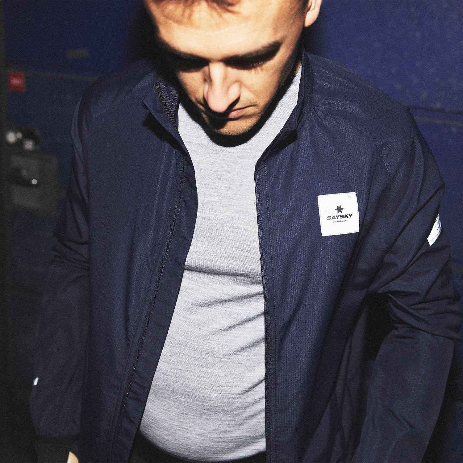 ランニングジャケット XMRJA02 Clean Pace Jacket - Maritime Blue [ユニセックス]