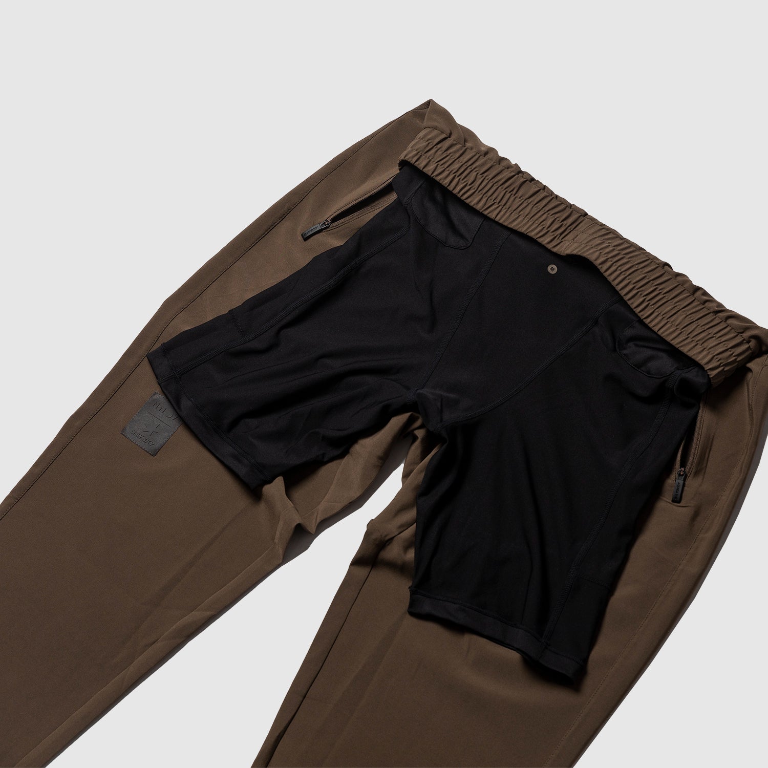 ランニングパンツ ZMRPA02 2 In 1 Pace Pants Nn07 X Saysky - Clay Brown [ユニセックス]