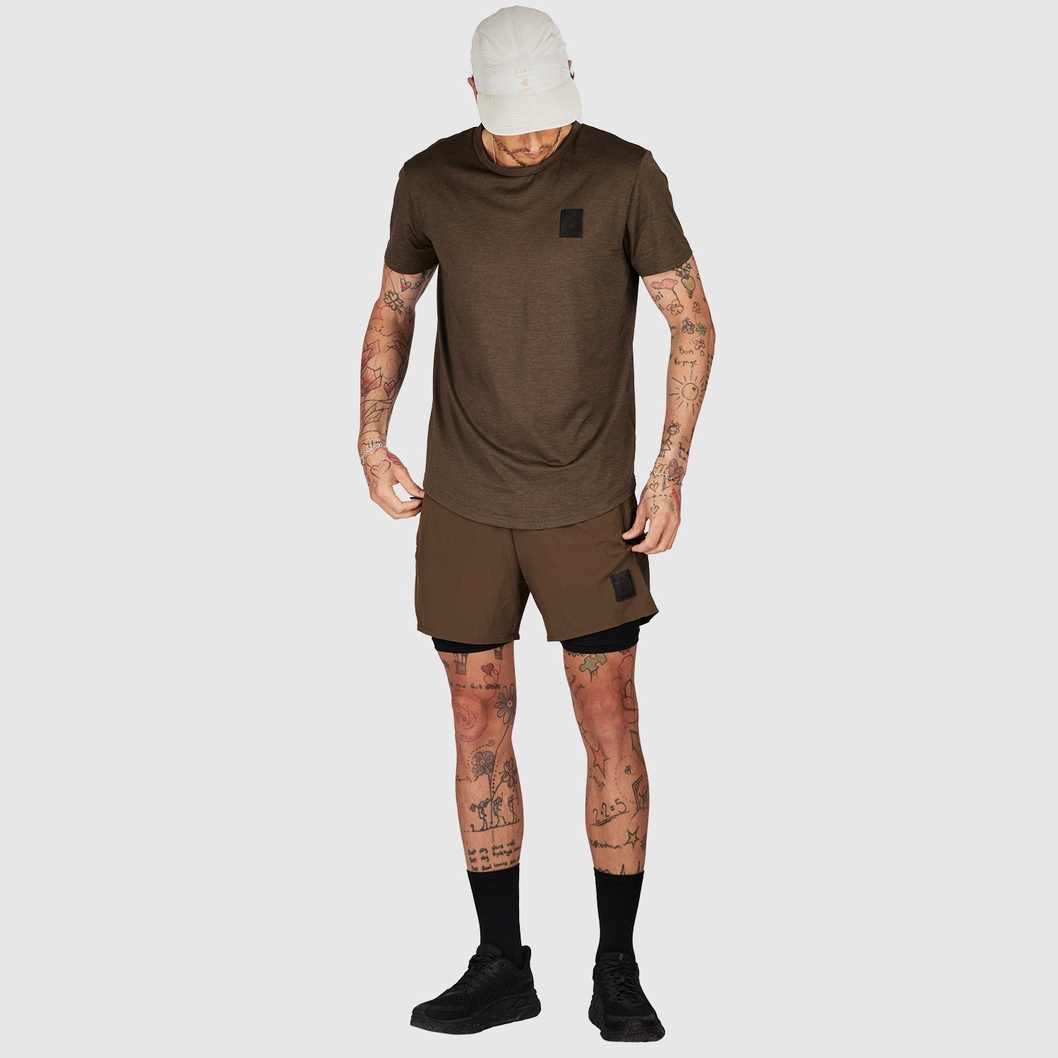 ランニングTシャツ ZMRSS03 Nn07 X Saysky Pace T-shirt - Clay [ユニセックス]