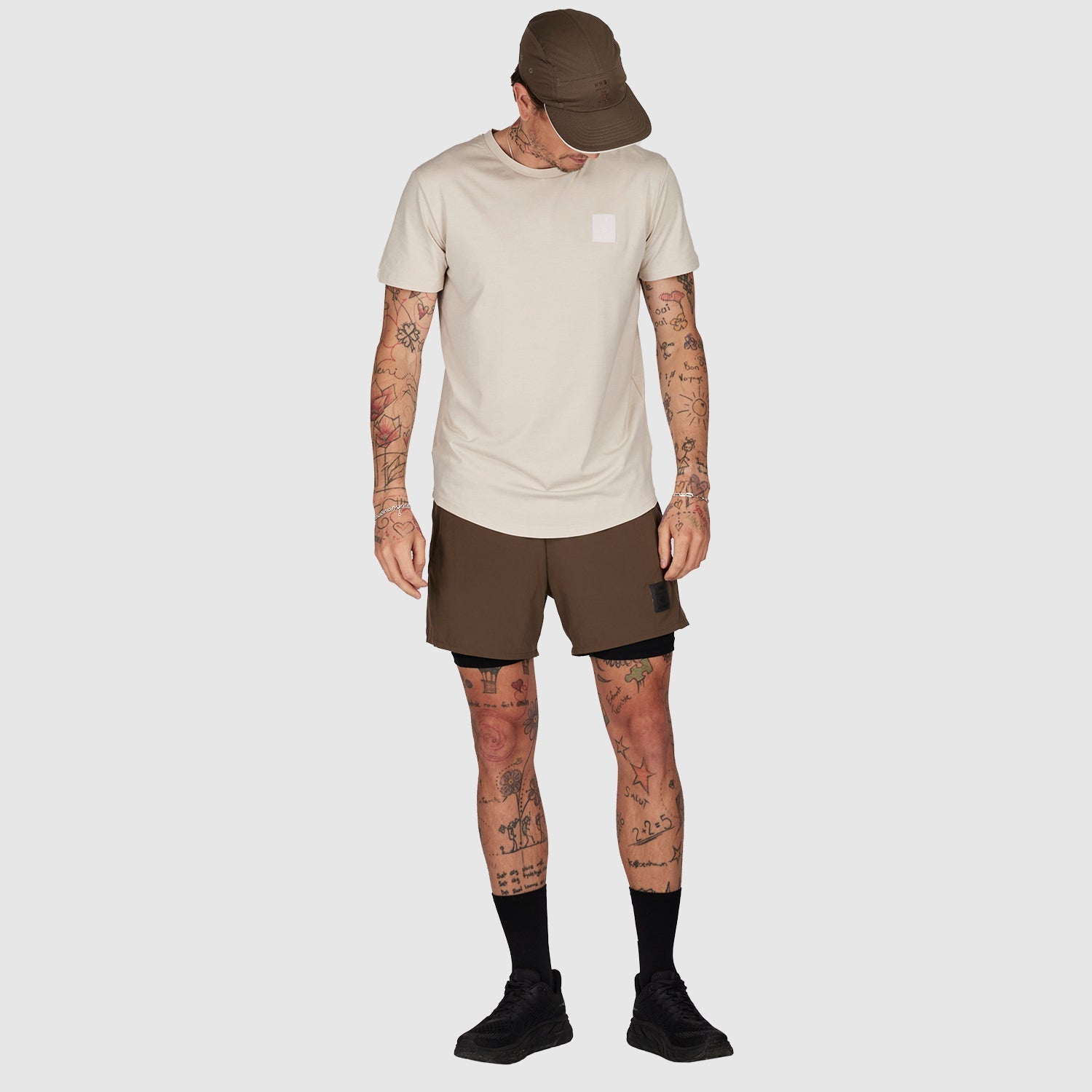 ランニングTシャツ ZMRSS04 Nn07 X Saysky Pace T-shirt - Bone White [ユニセックス]